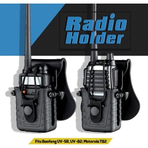 Amomax tactical radio holder UV-5R, UV-82 ,Motorola T82 radio holster For Hunting Radio