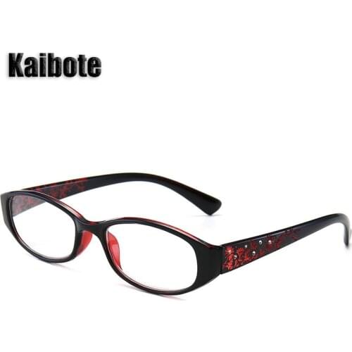 Kaibote E18913-1 Simple Ladys Blue Light Blocking Reading Glasses +1.0/1.5/2.0/2.5/3.0/3.5/4.0 Computer Presbyopic Eyeglasses
