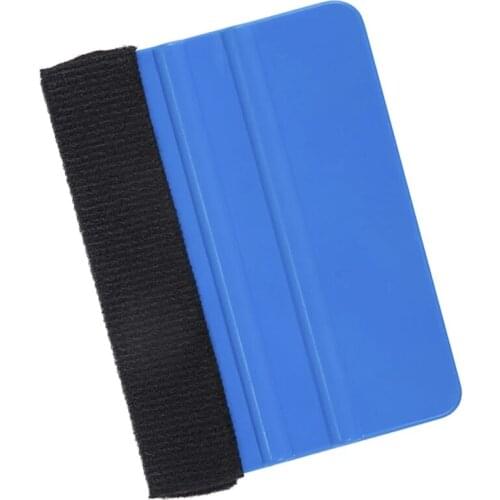 100 Pcs Car Stickers Decal Wrap Felt Squeegee Applicator Hand Tool