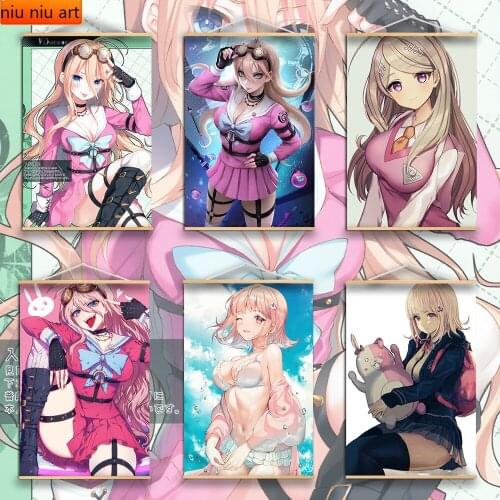 5D Projectile on Broken Miu Iruma Animation Diamond Mosaic Diamond Painting Diamond Inlay DIY Full Diamond Embroidery Home Decor