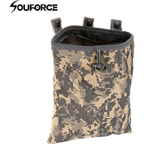 6 Color Tactical Waterproof Military MOLLE Magazine Mag Pouch Tactical Vest Accessory Storage Bag Big Recycle Pouch For Outdoor