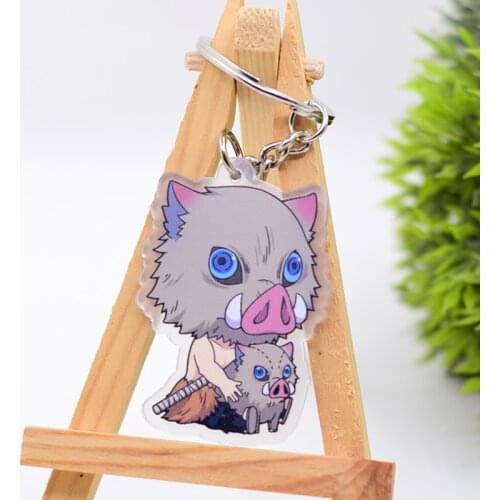 Demon Slayer Keychain Anime Kimetsu no Yaiba Keyring WL0419