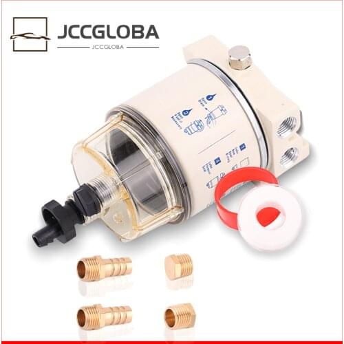 R12T fuel / water separator filter Diesel engine for Racor 140R 120AT S3240 NPT ZG1 / 4-19 Complete Parts Complete Combo