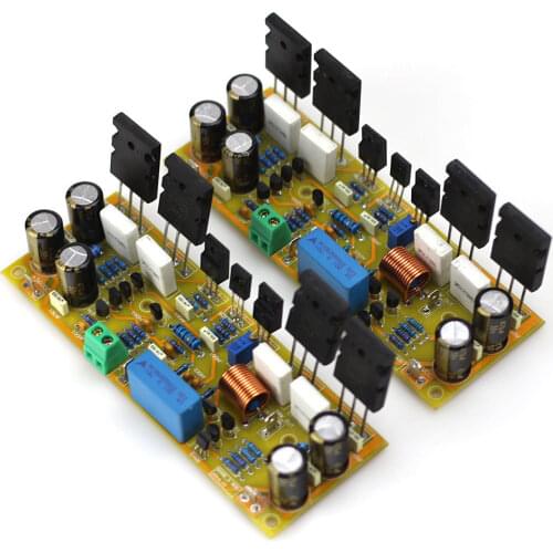 GZLOZONE One Pair Assembeld Classic Symasym5-3 Discrete Power Amplifier Board (1943/5200)