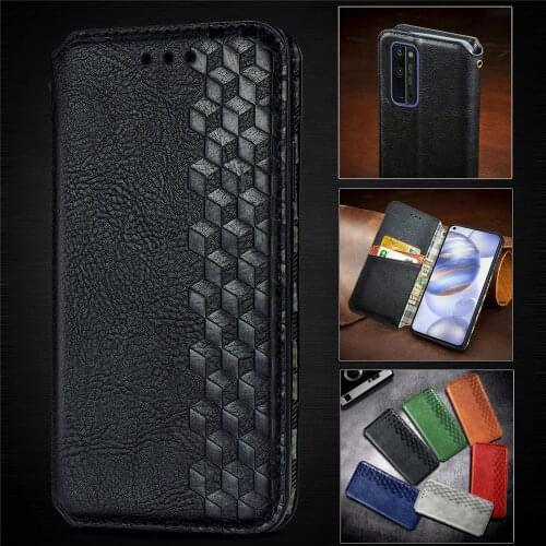 Magnetic Flip case For Huawei P40 Lite P40 Nova 7 SE Pro Y6P Y5P Y8S Y8P P Smart 2021 2020 Cover Honor 30 30S Pro 9A Wallet Case