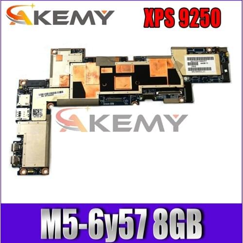 Akemy Brand NEW M5-6y57 8GB FOR Dell Latitude 7275 XPS 9250 Motherboard CN-02XD48 2XD48 Mainboard 100% tested
