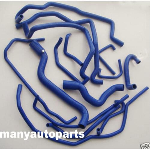 Silicone water/coolant/radiator hose kit FOR Renault 5/R5 GT turbo Phase 2 1988-1991 BLUE