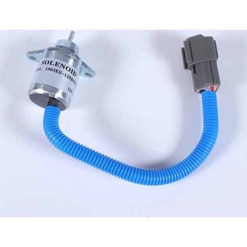 New 1503ES-12A5SUC9S 12V Fuel Shut Off Stop Solenoid SA-4289T for Kubota Engine