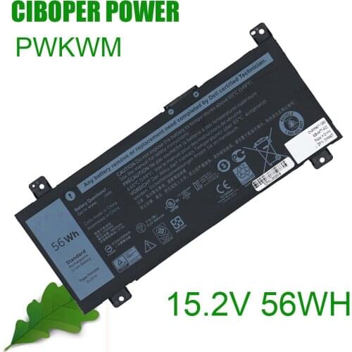 Genuine Quality PWKWM 15.2V 56WH For 14 7000 / 14 7466 7467 P78G D1745B/R 7467-D1545B/R