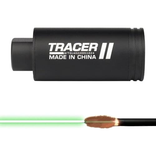 Paintball Airsoft Tracer Lighter S 14mm/10mm Spitfire Effect with Fluorescence Tracer Unit for Rifle Pistol Spitfire Tracer