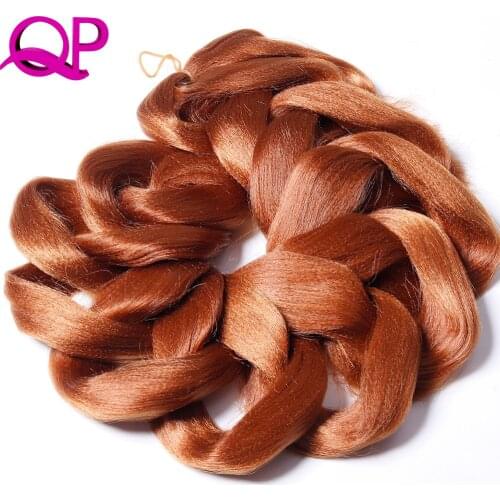 Qp Hair Braiding Hair Bulk 82inch 165g Synthetic Jumbo Braids Hair Extensions Hair 1Piece/Lot