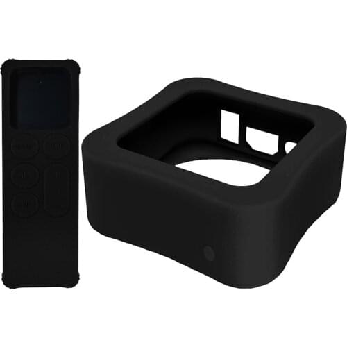 Remote Control Case Silicone TV Box Anti Fall Protective Cover for Apple TV 4K 5Th / 4Th Remote Control Waterproof Fitted Cover