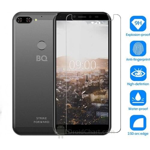 BQ Mobiie 5528L Tempered Glass 9H High Quality Protective Film Screen Protector Phone Cover Glass For BQ- 5528L