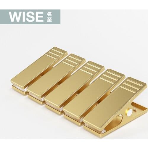 Aluminum Titanium Alloy Clip Socks Clip Non-Rust Clip Towel Clamp Aluminum Alloy Clip Socks Hoy Shelf Alumimum Clip