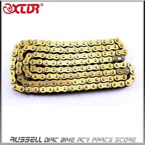 Gold 428-136L O-Ring Drive Chain 428 136L FOR Yamaha YZ 80/85 TDR 80/125 TTR 90/110/125 DT 125/200 XT250X STR125 CG125