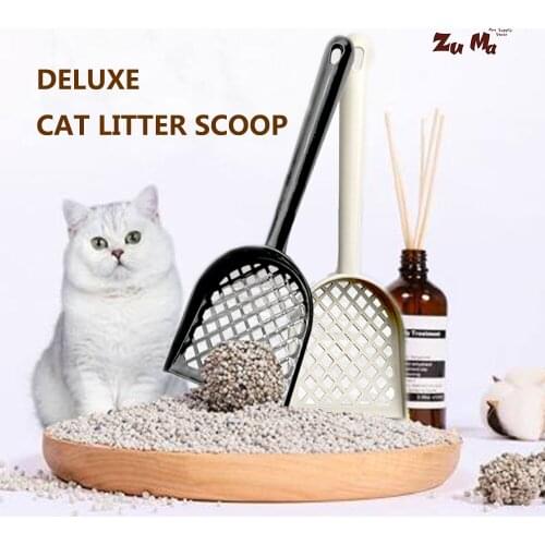 1pcs Durable Cat Litter Scoop PP Extended Handle Pet Care Sand Waste Shovel Kitten Cleaning Products Toilet Tool For Dogs Gato