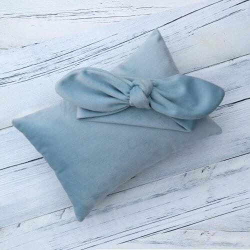 Newborn Photography Prop Infant Headband Pillow Set Studio Photo Shoot Baby Pillow Baby Decoration Room Photo Accessories