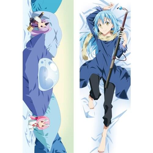 Anime Dakimakura Tensei shitara Slime Datta Ken Rimuru Tempest Hugging Body Pillow Case DIY Custom Throw Pillow Cover Gifts