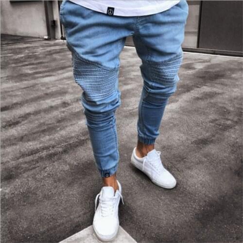 DPDEHAO Men Skinny Jeans