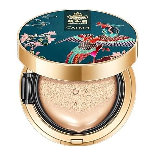 TTCatkin Summer Palace Joint Name Cushion BB Cream Concealer and Moisturizer Oil Control Long Lasting SmearProof Makeup CC Cream