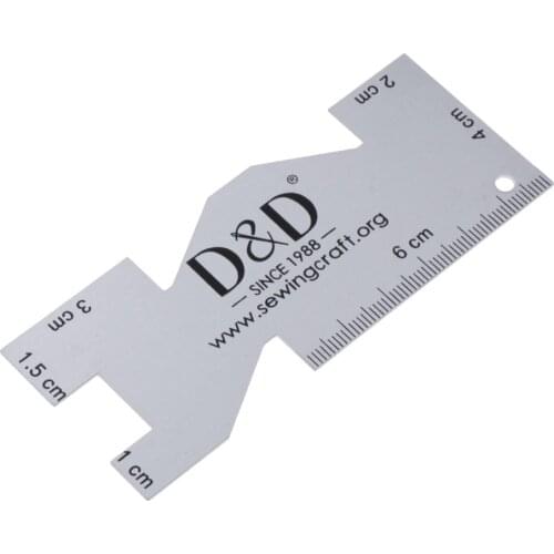 Metal Somometer Sewing Measuring Gauge Quilting Rulers Sewing Ruler for DIY Sewing Quilting Craft Accessories Crafts