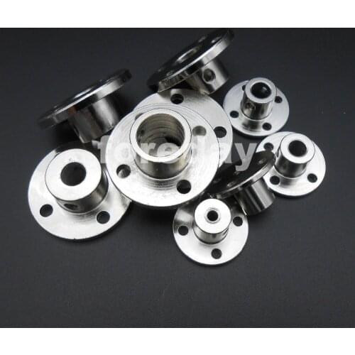 5PCS 3MM 3.17MM 4MM 5MM 6MM 6.35MM 7MM 8MM 10MM 11MM 12MM 14MM Rigid Flange Coupling Motor Shaft Coupler HQ *FD368-376/FD122-124