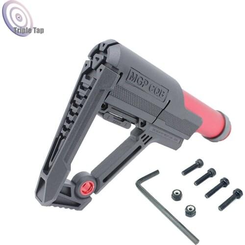 Nylon Stock for Air Guns Airsoft Gel Blaster AEG M4 AR15 AK Paintball Accessories GBB Buttstock Suitable for AEG & GBB Toy Guns