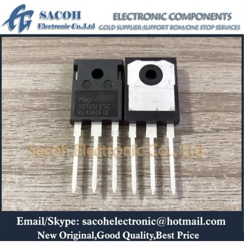 New Original 5PCS/Lot MBQ50T65FDSC 50T65FDSC or MBQ50T65FESC 50T65FESC or MBQ50T65FDHC 50T65FDHC TO-247 50A 650V Field Stop IGBT