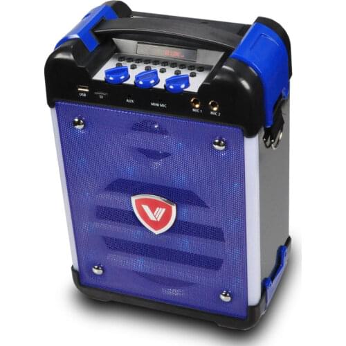 30W High Power HiFi Portable Bluetooth Speaker Subwoofer Built-in Battery Supports USB Disks And Microphone Has FM Radio Column