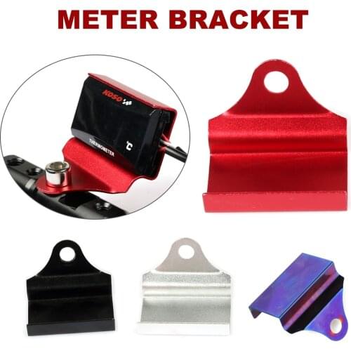 Universal Motorcycle Temperature Meter Voltmeter Thermometer Tachometer Bracket For YAMAHA MT 07 09 HONDA KOSO Mounting Holder