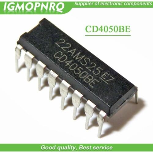 10pcs/lot CD4050BE CD4050 DIP make in 6-phase buffer / converter New Original