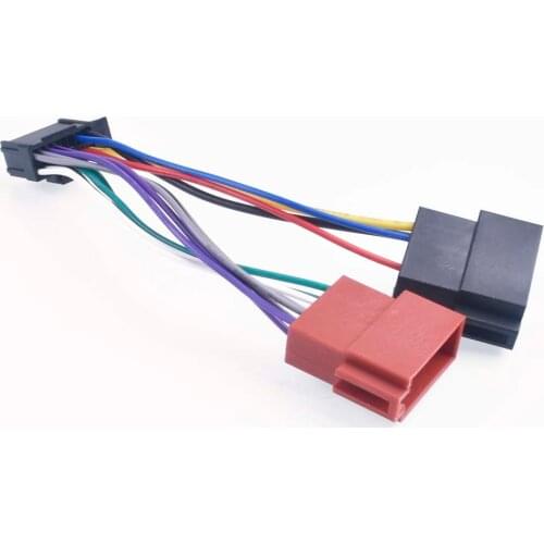 Car Radio Harness Wire 16Pin Plug Cable for For Pioneer ISO Connector 2003 - 2009