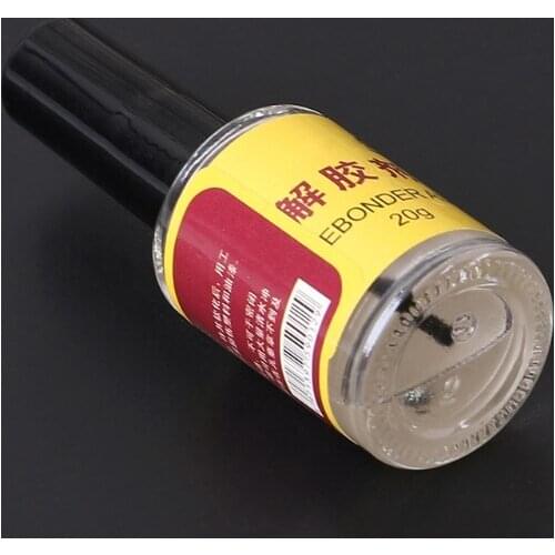 20g Glue Adhesive Superglue Remover Cleaner Debonder Bottle For UV Epoxy Resin R9UA