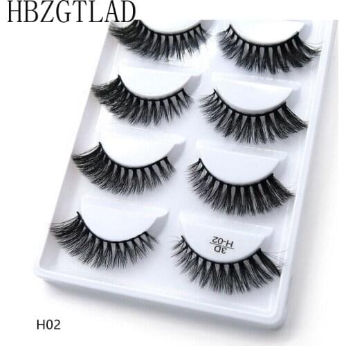 250 pairs/50box 100% Real Mink Fake Eyelashes 3D Natural False Eyelashes 3d Mink Lashes Soft Eyelash Extension Makeup Kit Cilios
