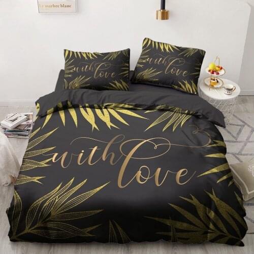 3D Quilt Covers Pillow Shams Duvet Cover Sets Comforter Shell Bedclothes Bed Linens Full Twin Double Nordic style Home Textile