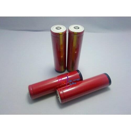 4PCS 100% New Original for Sanyo 18650 2600 mAh 3.7V Rechargeable lithium battery + PCB protection board