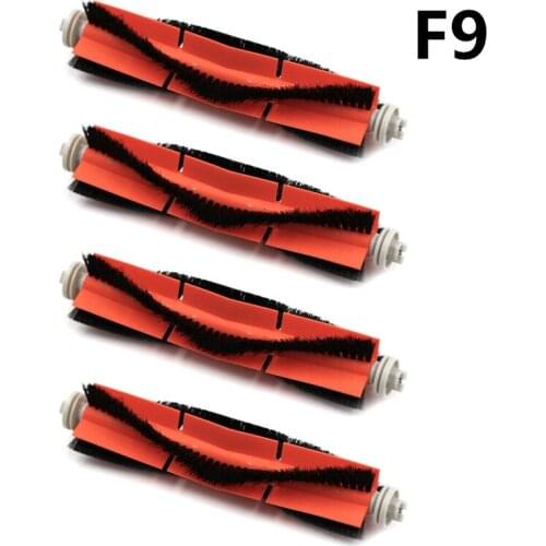 4Pcs Turbo Brush Main Roller Brush Suitable for Dreame F9 F 9 Robotic Vacuum Cleaner Accessories Parts Kits