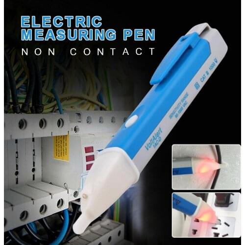90-1000V Electric Voltage Tester Pen Detector Sensor Stick Non-Contact Probe Voltmeter Measuring Tools Durable Voltage Tester