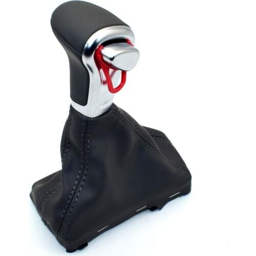 Car Automatic Chrome Auto Gear Shift Knob FOR AUDI A6 A7 A3 A4 A5 A6 c6 Q7 Q5 2009 2010 2011 2012 2014 4G1 713 139 R Accessories