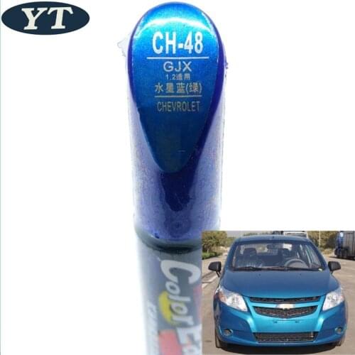 Car scratch repair pen, auto paint pen BLUE color for Chevrolet Cruze, SAIL,aveo,epica, trax,spark malibu,captiva
