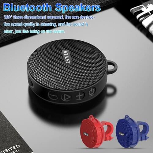 Bicycle Bikes Bluetooth Speaker Column Waterproof Shower Speaker Acoustics PortableSound Boombox Soundbar Woofer Hands Free