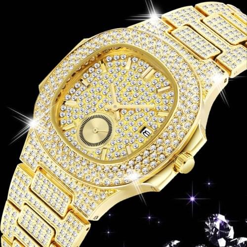 CAGARNY Mens Gold Watch