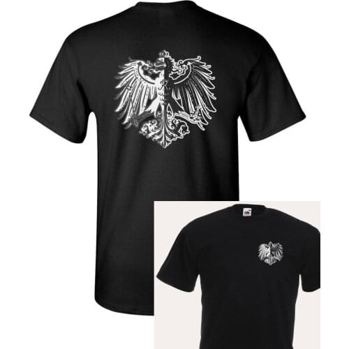 Double Side T Shirt Ensign Flag Flag Prussia Germany Coat Of Arms 2019 Unisex Tees