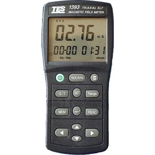 TES-1393 Three Axis EMF Tester Electromagnetic Field Tester Radiation Levels Meter