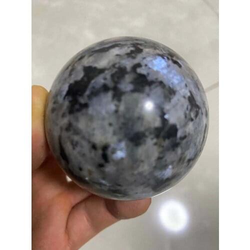 Beautiful natural shining stone ball natural crystal reiki healing ball 55-60mm