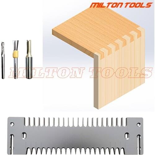 Woodworking dovetail tenon machine template Beehive dovetail straight tenon mold Furniture factory Woodworking DIY tools