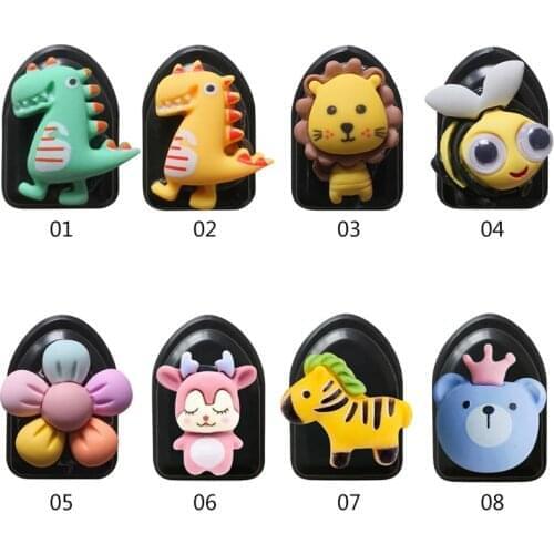 New Car Seat Back Cartoon Mini Hook 9 Styles Creative Cute Car Sticky Multifunctional Mini Hook Car Seat Back Hook Accessories
