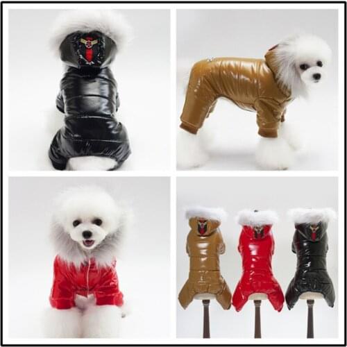 Clothes For Small Dogs Waterproof Small Dog Vest Jacket Autumn Winter Warm Pet Dog Coat Clothing For Dogs