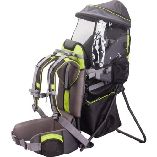 Baby Carrier Multifunctional Rainproof and Cold-proof Child Back Chair Baby Travel Portable Outing Back Frame Stool Foldable