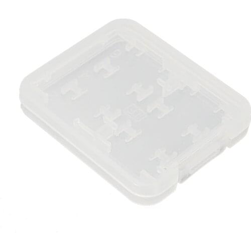8 in 1 Plastic Micro SD SDHC TF MS Memory Card Storage Case Box Protector Holder